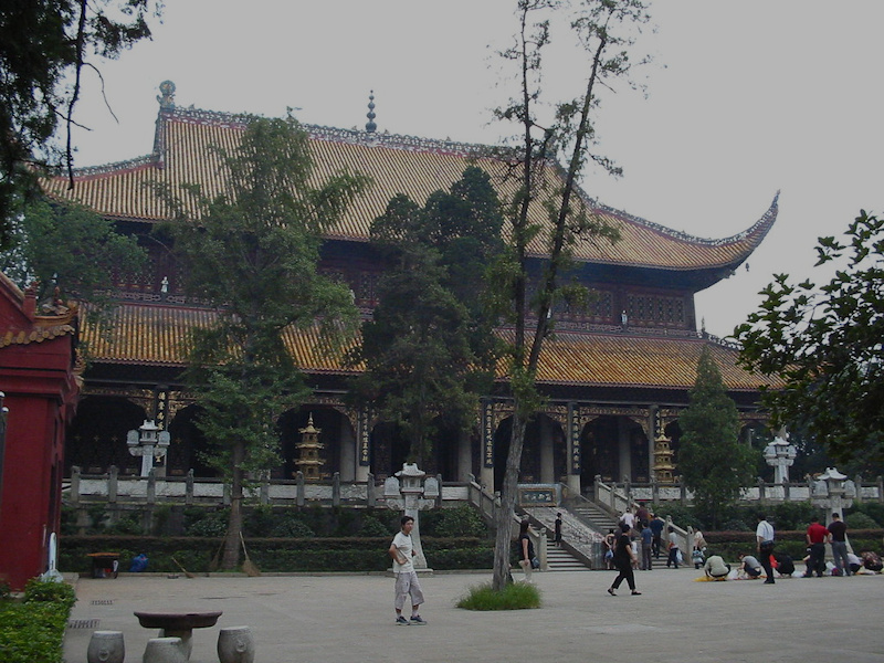 Nanyue Temple grounds at Mount Heng